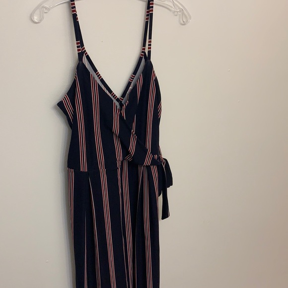 No Boundaries Pants - Nautical Jumpsuit *EUC*